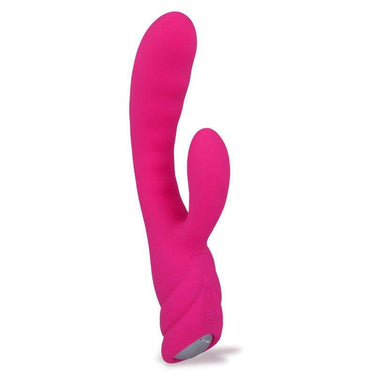 Vibratore Ricaricabile con Riscaldamento e Coniglio – 7 Vibrazioni Rosa